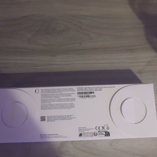 Apple Watch 10 46mm with baby blue strap, new
