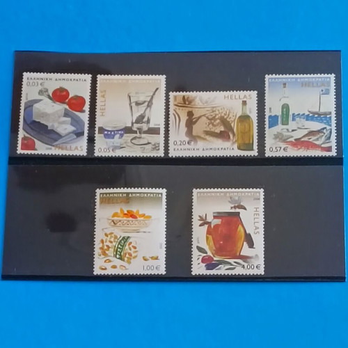 Greek stamps 2008 commemorative series new
