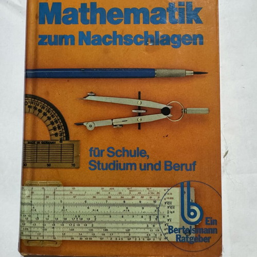 Mathematik zum Nachschlagen German math book like new
