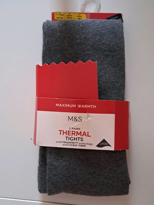 Thermal tights new, 6-7 years, 1 pair M&S