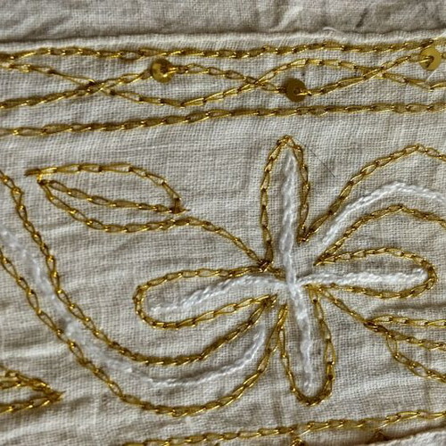 Handmade Indian Panda New Embroidered Cotton