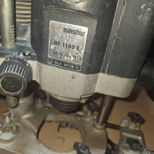 Würth OF 1100-E Router used, 1,100 Watt, 8 mm chuck