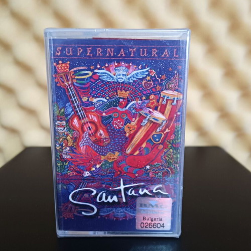 Santana Supernatural cassette tape new