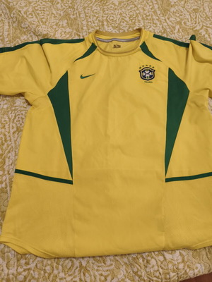 Nike Βραζιλία Vintage Μπλούζα Ποδοσφαίρου Large σαν καινούργια
