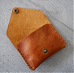  Δερμάτινο χειροποίητο πορτοφόλι