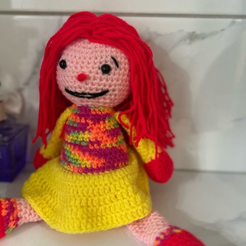 Πλεκτή κούκλα Emily καινούργια, Γερμανία