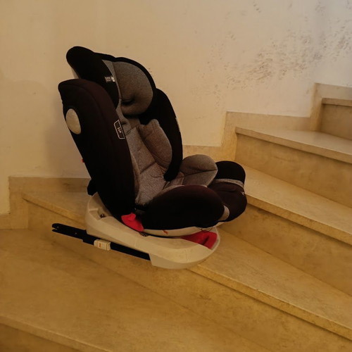 Bebe Stars Car Seat 15-36kg i-Size like new, grey/black