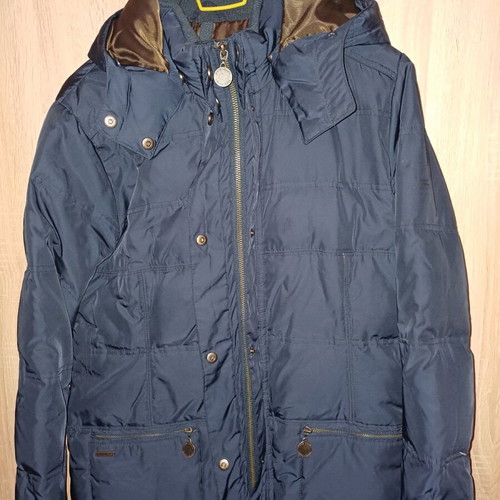 Pepe Jeans women's down jacket Medium like new, dark blue