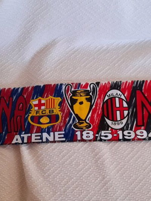 Κασκόλ Milan-Barca 1994 σαν καινούργιο από τον τελικό