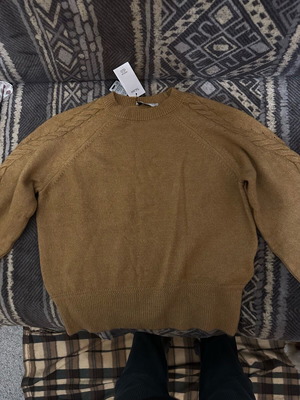 Toi&Moi women's sweater new, beige brown