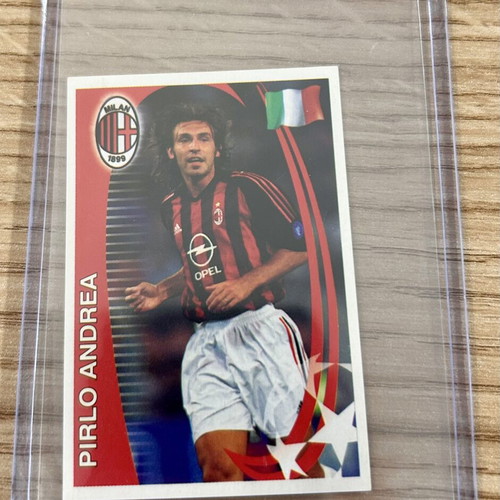 Andrea Pirlo Milan Europe’s Champions 2003 sticker