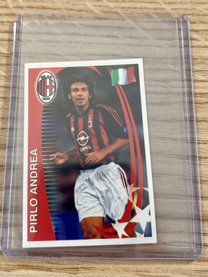 Andrea Pirlo Milan Europe’s Champions 2003 sticker