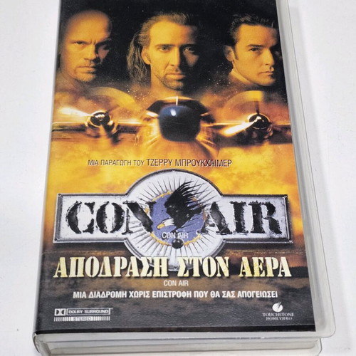 Con Air Escape at High Altitude VHS like new, adventure