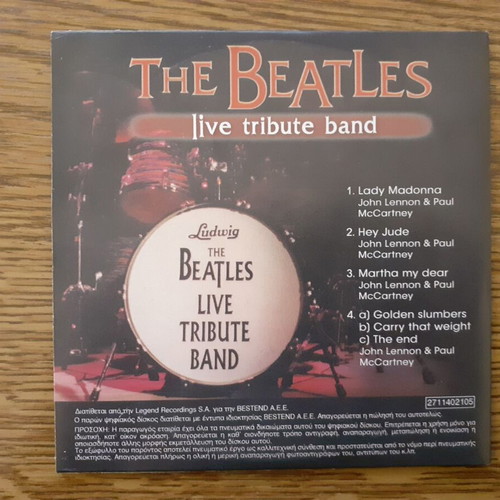 The Beatles Live Tribute Band 5 CD collection