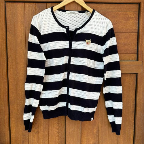 Maison Scotch striped vest like new, size L, cotton