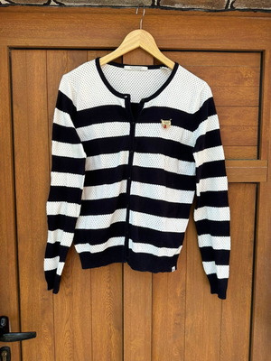 Ζακέτα ριγέ Maison Scotch σαν καινούργια, μέγεθος L, βαμβάκι