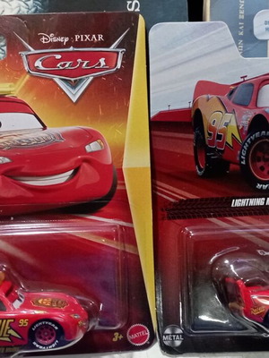 Αυτοκινητάκια Cars Disney Pixar κλίμακας 1:55 πακέτο 2 τεμ καινούργια