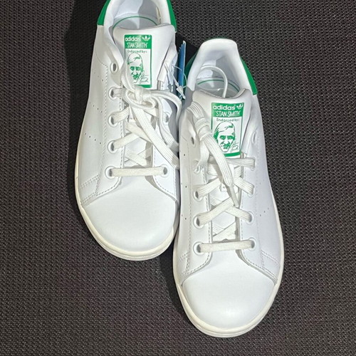 Adidas Stan Smith Kids new, size 33.5, white/green