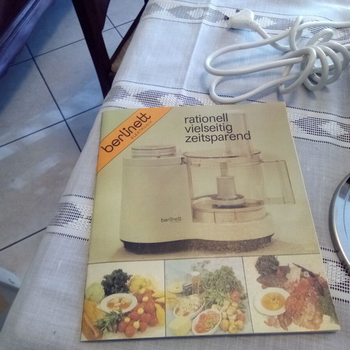 Berunett food processor mixer new from Germany