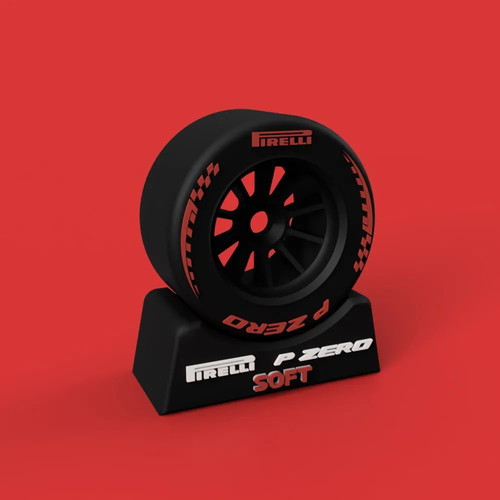 F1 Pirelli 2026 Decorative Tyre Set Hard Medium Soft