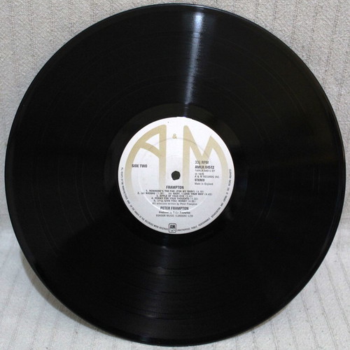 Frampton vinyl LP album used, rock, 1975 A&M Records