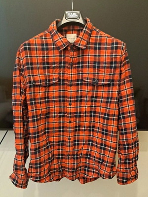 American Eagle flannel plaid shirt XL, unisex overshirt