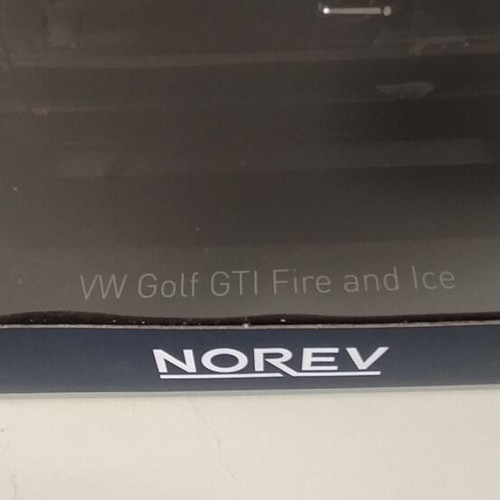 VW Golf 2 GTI Fire & Ice Edition 1991 Norev Diecast 1/18 New