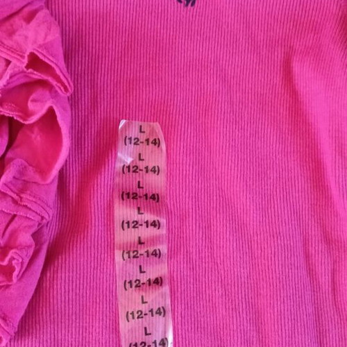 Ralph Lauren blouse pink long sleeve kids 12-14 years new
