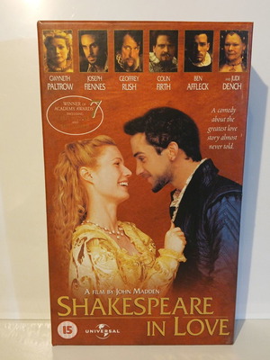 Shakespeare in Love βιντεοκασέτα μεταχειρισμένη χωρίς υπότιτλους