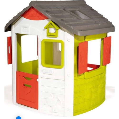 Smoby Jura Lodge Garden Playhouse like new with accessories