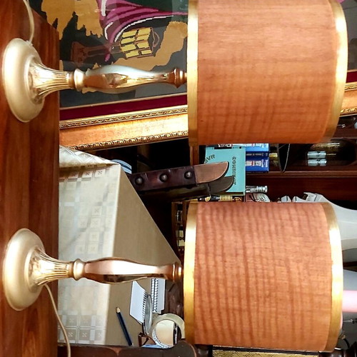 Κλασικά επιτραπέζια φωτιστικά Mid-Century Modern σετ 2τμχ, σαν καινούργια