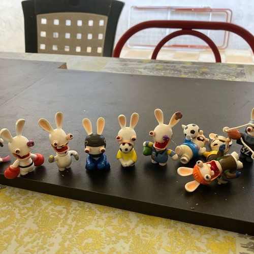 Rabbids Invasion figures lot of 10, like new