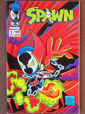 Spawn #1 CBLDF Liberty Annual 2012 variant comics σαν καινούργιο