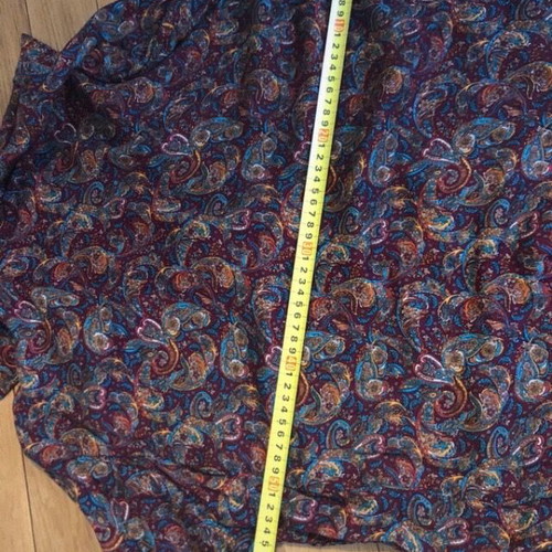 Women's long Mango shirts like new, size M/L, paisley pattern