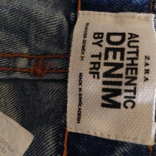 Zara mom fit jeans stable fabric, like new, size XS