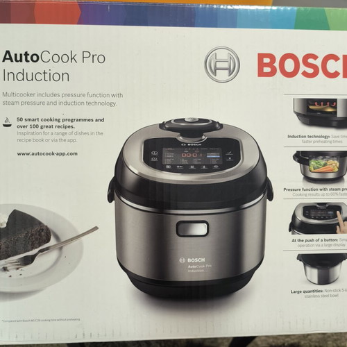 Bosch AutoCook Pro multicooker used, pressure cooker function not working