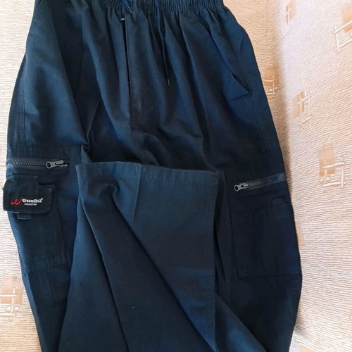 Men's sweatpants size M like new, dark blue