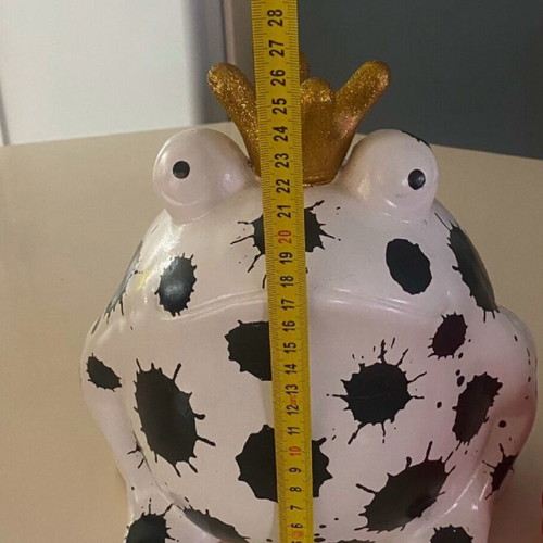 Decorative frog piggy bank new from designer store Glyfada
