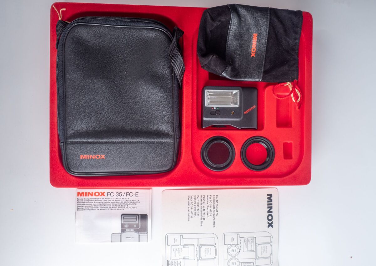 MINOX 35 GT Sport 本体 フラッシュ FC-X セット Minox 35 GT-E Exclusive Set with Flash… - € 125,00 - Vendora.cy