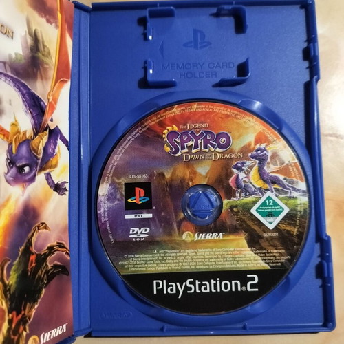 The Legend of Spyro Dawn of the Dragon PS2 game like new