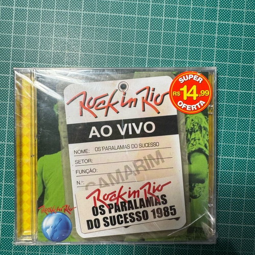 Rock in Rio Os paralamas do sucesso so vivo 1985 in excellent condition