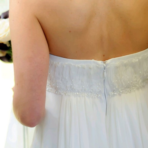 Demetrios wedding dress like new, white, size S / 36 / 8