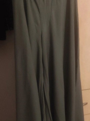 Benissimo khaki pants with elastic waist used, size S