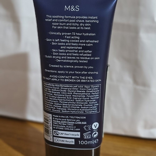 Marks & Spencer Formula Mens Post Shave Balm