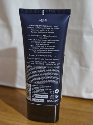 Marks & Spencer Formula Mens Post Shave Balm