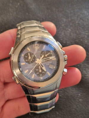 Festina 6663 men's watch like new, silver stainless steel