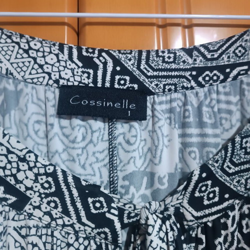 Boho blouse off-shoulder with slant sleeve, like new, size L
