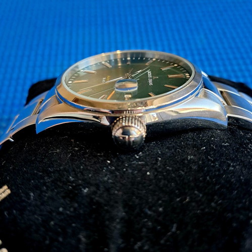 Jacques Lemans Derby Automatic 10ATM watch like new with green dial