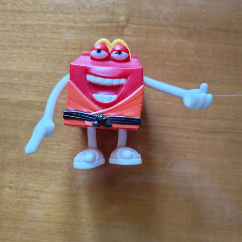 McDonald's Happy "Karate/Judo" collectible figure 2012 like new
