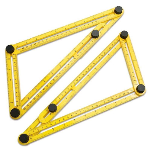 Angle tool multifunctional ruler plastic new